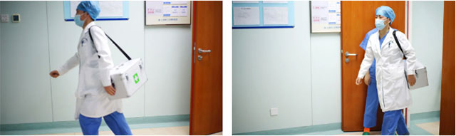 大年初二,麻醉科接到通知需要穿刺,立即奔向急诊科